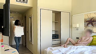 brunette lisa ann fucking in the hotel with her lingerie