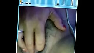 hot brunette girl riding dildo for webcam