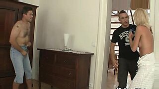 mom forced fucked by his son on kitchen