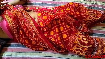 a girl in saree