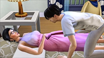 daughter sneaks in bed and fucks father while mmotother sleeps