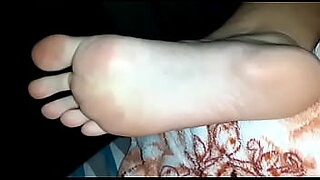 elena koshka gets turned on with foot massage