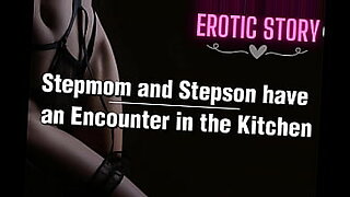 mother son sex in the kitchen