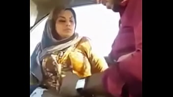 hijab sex in car