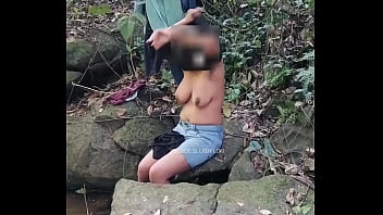 naughty wife fucking outdoors