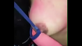 naughty masseuse peeks at his penis