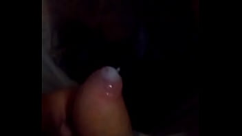 blinded cum in her pussy