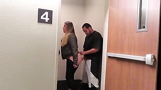cute pregnant woman fuck it by doctor