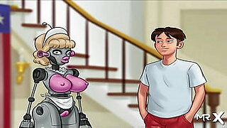retro porn wife seduces hotel maid