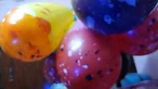water balloon hit