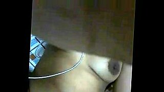 hot brunette girl riding dildo for webcam
