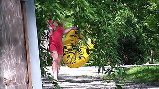 candid feet shoeplay flats dangling at outdoor cafe