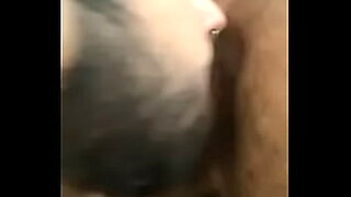 hot babe gets cum on her ass by 2 guys