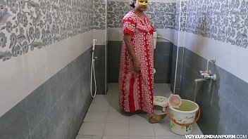 blind mom sex son in bathroom