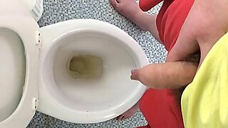 women drink mens toilet