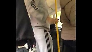 public ass touching bus
