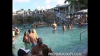 milf wife naked at pool party