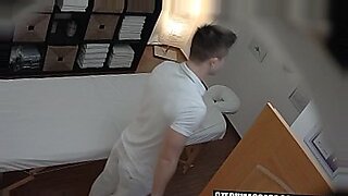 banged japanese wife massage spy cam