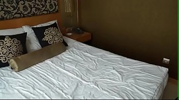 sister shows tits to brother in bed