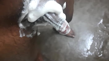indian solo masturbation in bathroom