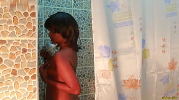 villag girl bath