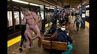 touches stranger dick in public bus train gay