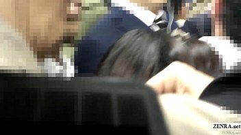 uncensored japanese lesbian seduction in a moving train