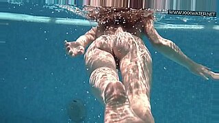 man to woman swimming