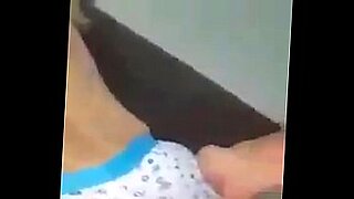 sister give blowjob under table